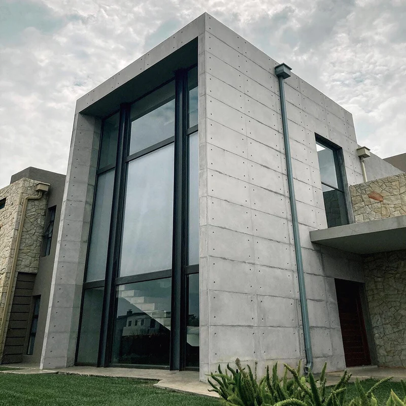What are the factors affecting the use of decorative concrete panels?