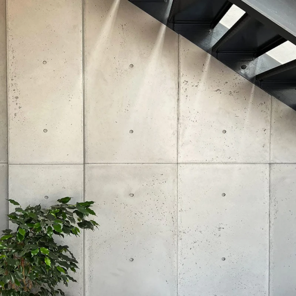 Concrete Panel with Decor Holes