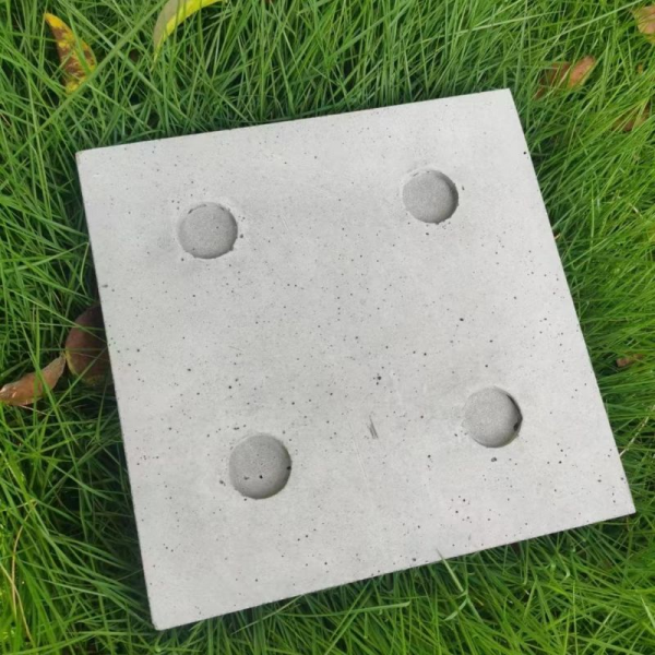 Dice Pattern Concrete Decorative Exterior Cement Slabs